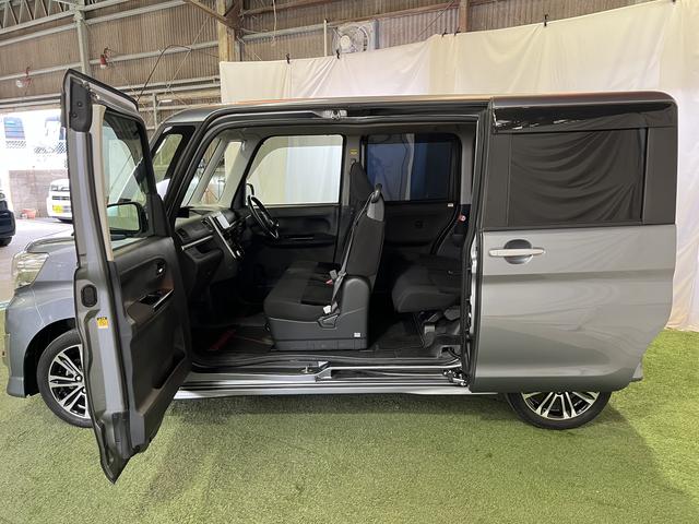 タントカスタムRS SAナビ バックカメラ キーフリー オートエアコン ステアリングスイッチ 両側パワースライドドア 助手席側ピラーレス 認定中古車 CVT 660(香川県)の中古車