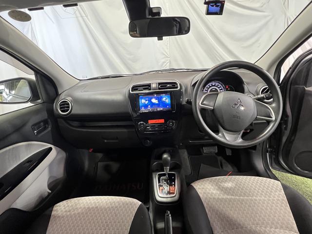 ミラージュＭナビ　ドラレコ　ＥＴＣ　キーフリー　ＴＶ　ラジオ　オートエアコン　取扱説明書　保証書　認定中古車　ＣＶＴ　１２００（香川県）の中古車