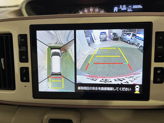 ムーヴキャンバスＧメイクアップ　ＳＡIII純正８インチナビ　パノラマカメラ　ステアリングスイッチ　両側パワースライドドア　ＴＶ　ラジオ　キーフリー　認定中古車　ＣＶＴ　６６０（香川県）の中古車
