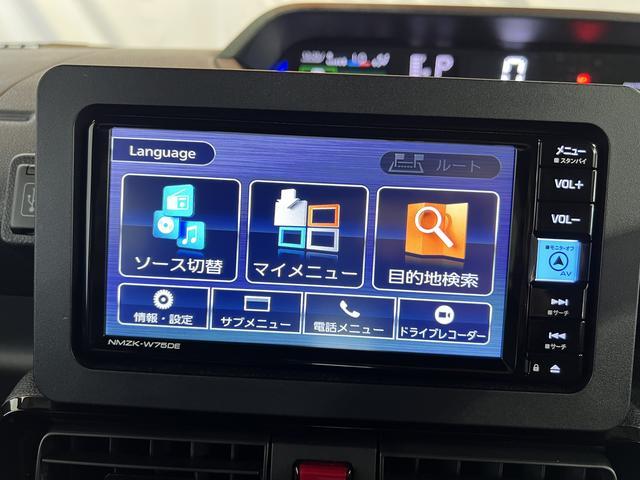 タントカスタムRS純正ナビ TV Bluetooth ドラレコ ETC バックカメラ シートヒーター ステアリングスイッチ 両側パワースライドドア サンシェード シートテーブル キーフリー 認定中古車 CVT 660(香川県)の中古車