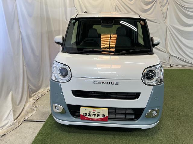 ムーヴキャンバスストライプスGバックカメラ キーフリー ホッとカップホルダー ステアリングスイッチ 両側パワースライドドア 認定中古車 CVT 660(香川県)の中古車