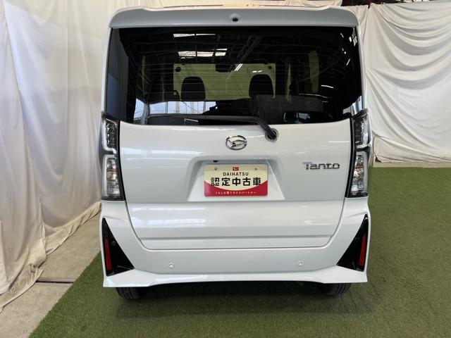 タントカスタムＸバックカメラ　キーフリー　ステアリングスイッチ　サンシェード　シートテーブル　助手席ピラーレス　認定中古車　ＣＶＴ　６６０（香川県）の中古車