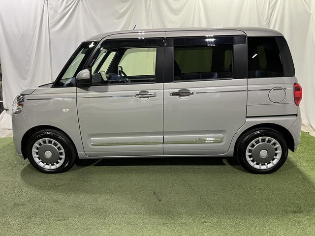 ムーヴキャンバス 中古車 セオリーＧ９インチディスプレイオーディオ　ＴＶ　Ｂｌｕｅｔｏｏｔｈ　バックカメラ　キーフリー　シートヒーター　ステアリングスイッチ　ホッとカップホルダー　両側パワースライドドア　認定中古車　ＣＶＴ　６６０