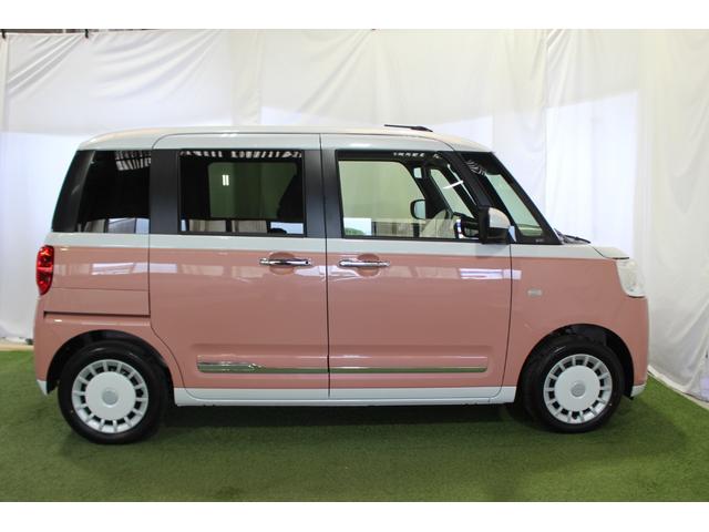 ムーヴキャンバスストライプスＧ認定中古車　ＣＶＴ　ナビ　バックカメラ　ドライブレコーダー　ＥＴＣ　シートヒーター　キーフリーシステム　両側パワースライドドア　ホッとカップホルダー　　オートエアコン　ＬＥＤヘッドライト（香川県）の中古車
