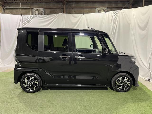 タントカスタムＸ認定中古車　ＣＶＴ　９インチディスプレイオーディオ　バックカメラ　キーフリーシステム　ステアリングスイッチ　両側パワースライドドア　助手席側ピラーレス（香川県）の中古車