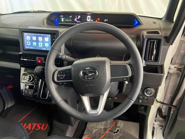 タントカスタムＲＳ純正ナビ　ドライブレコーダー　全方位モニター　ＥＴＣ　　ステアリングスイッチ　シートヒーター　キーフリーシステム　両側パワースライドドア　認定中古車　ＣＶＴ　６６０（香川県）の中古車