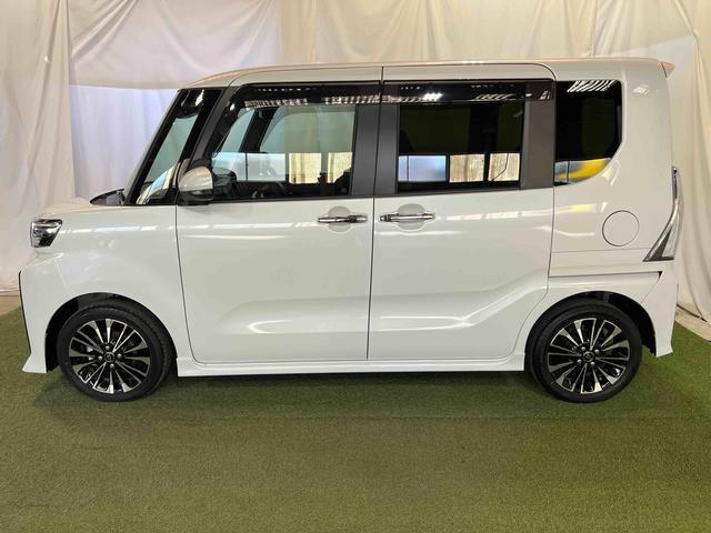 タント 中古車 カスタムＲＳバックカメラ　キーフリー　シートヒーター　両側パワースライドドア　ピラーレス　ステアリングスイッチ　サンシェード　シートテーブル　認定中古車　ＣＶＴ　６６０