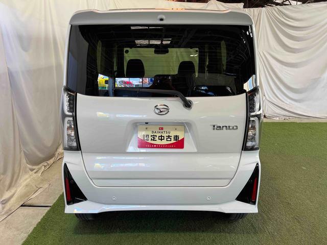 タントカスタムRSバックカメラ キーフリー シートヒーター 両側パワースライドドア ピラーレス ステアリングスイッチ サンシェード シートテーブル 認定中古車 CVT 660(香川県)の中古車