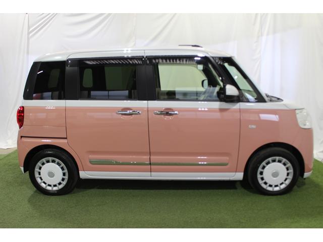 ムーヴキャンバスストライプスＧ認定中古車　９インチディスプレイオーディオ　バックカメラ　ステアリングスイッチ　両側パワースライドドア　ＬＥＤヘッドライト　キーフリーシステム　ホッとカップホルダー　セキュリティーアラーム（香川県）の中古車