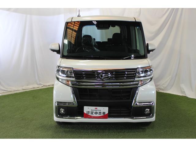 タントカスタムＸ　トップエディションリミテッドＳＡIII認定中古車　ＣＶＴ　８インチナビ　ドライブレコーダー　ＥＴＣ　パノラマモニター　オートエアコン　キーフリーシステム　オートライト　両側パワースライドドア　スマートアシス　電動格納ミラー（香川県）の中古車
