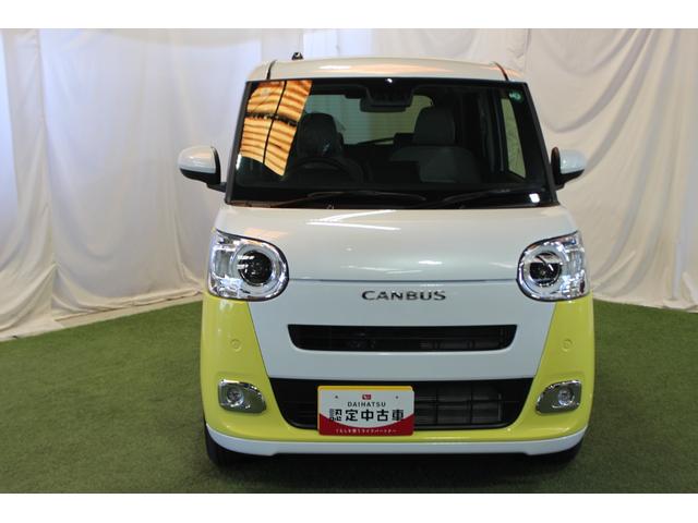 ムーヴキャンバスストライプスＧ認定中古車　ＣＶＴ　バックカメ　ラシートヒーター　キーフリーシステム　オートエアコン　両側パワースライドドア　オートライト　ＬＥＤヘッドライト　スマートアシスト　ステアリングスイッチ　電動格納ミラー（香川県）の中古車