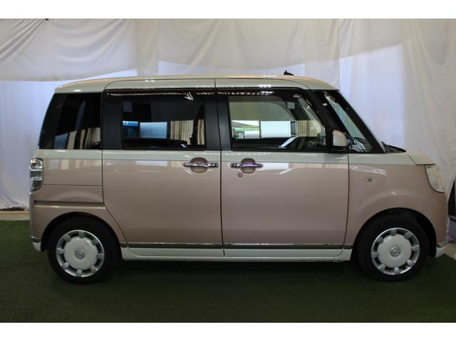 ムーヴキャンバスＸリミテッドメイクアップ　ＳＡII認定中古車　ＣＶＴ　ナビ　パノラマモニター　キーフリーシステム　オートエアコン　オートライト　両側パワースライドドア　ステアリングスイッチ　スマートアシスト　電動格納ミラー　ハロゲンヘッドライト（香川県）の中古車