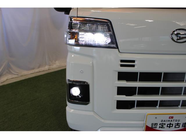 ハイゼットカーゴクルーズターボ認定中古車　ＣＶＴ　４ＷＤ　ＣＤラジオ　キーフリーシステム　オートライト　ＬＥＤヘッドライト　マニュアルエアコン　セキュリティーアラーム　電動格納ミラー　ドアバイザー　パワーウインドウ（香川県）の中古車