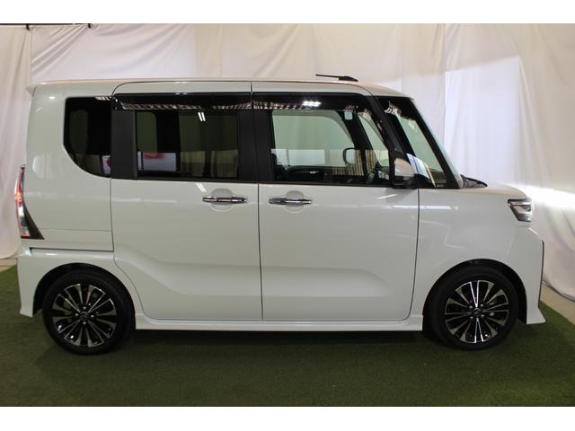 タントカスタムＲＳ認定中古車　ＣＶＴ　ナビ　パノラマカメラ　キーフリーシステム　ステアリングスイッチ　両側パワースライドドア　オートエアコン　オートライト　スマートアシスト　電動格納ミラー　ＬＥＤヘッドライト（香川県）の中古車