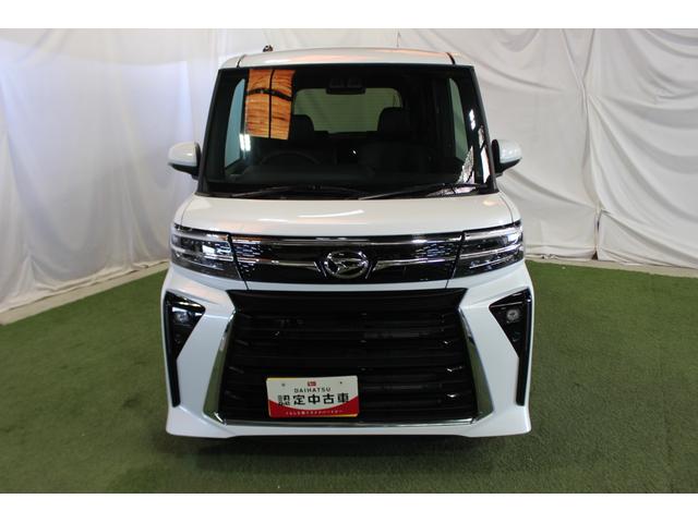 タントカスタムＲＳ認定中古車　ＣＶＴ　９インチディスプレイオーディオ　バックカメラ　キーフリーシステム　シートヒーター　両側パワースライドドア　助手席側ピラーレス　オートライト　ＬＥＤヘッドライト　オートエアコン（香川県）の中古車