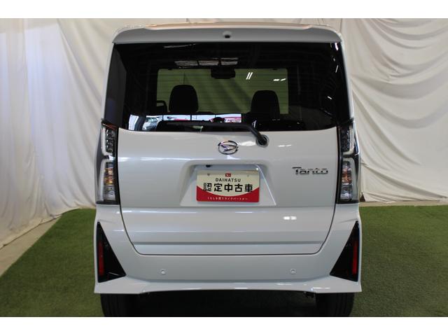 タントカスタムＲＳ認定中古車　ＣＶＴ　９インチディスプレイオーディオ　バックカメラ　キーフリーシステム　シートヒーター　両側パワースライドドア　助手席側ピラーレス　オートライト　ＬＥＤヘッドライト　オートエアコン（香川県）の中古車