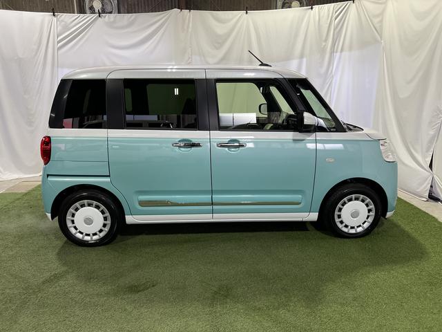 ムーヴキャンバスストライプスＧ９インチディスプレイオーディオ　ＴＶ　バックカメラ　ステアリングスイッチ　シートヒーター　キーフリーシステム　両側パワースライドドア　認定中古車　ＣＶＴ　６６０（香川県）の中古車