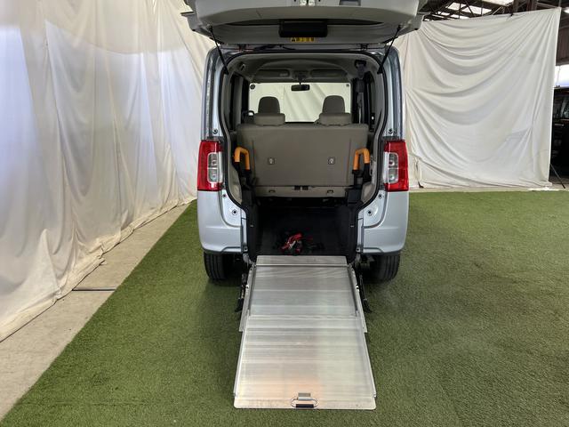 タントスローパーＬＳＡ　リヤシートツキシヨウ福祉車両　ナビ　キーレス　電動格納ミラー　エアコン　車いす昇降機　操作用リモコン　取扱説明書　保証書　認定中古車　ＣＶＴ　６６０（香川県）の中古車