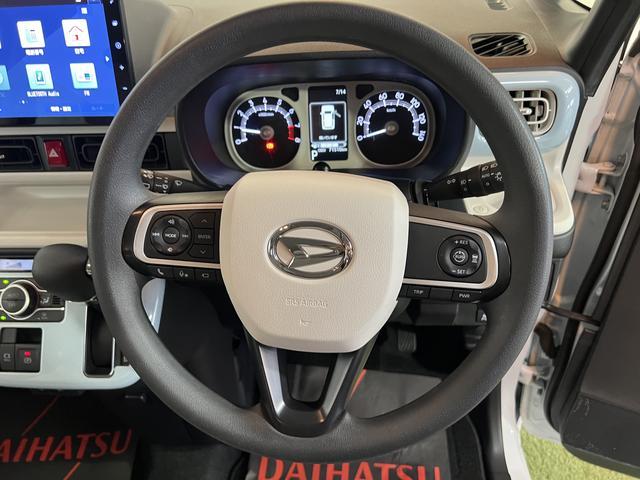 ムーヴキャンバスストライプスGターボ純正9インチナビ TV Bluetooth ドラレコ ETC 全方位カメラ ステアリングスイッチ クルコン シートヒーター ホッとカップホルダー 両側パワースライドドア 認定中古車 CVT 660(香川県)の中古車