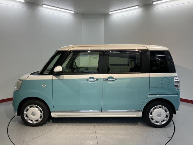 ムーヴキャンバス 中古車 ＧメイクアップＶＳ　ＳＡＩＩＩ純正ナビ　パノラマモニター　フルセグＴＶ　ＣＤ　ＤＶＤ　ＵＳＢ　Ｂｌｕｅｔｏｏｔｈ　ドラレコ　ＥＴＣ　両側電動スライドドア　運転席シートヒーター　オートライト　ＬＥＤヘッドライト　アイドリングストップ