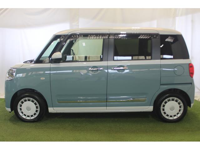 ムーヴキャンバスストライプスＧ認定中古車　シートヒーター　キーフリーシステム　ホッとカップホルダー　オートエアコン　スマートアシスト　両側パワースライドドア　電動格納ミラー　ＬＥＤヘッドライト　ステアリングスイッチ　ドアバイザー（香川県）の中古車