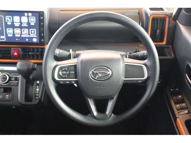 タントファンクロス認定中古車　ＣＶＴ　９インチディスプレイオーディオ　ドライブレコーダー　パノラマモニター　オートエアコン　両側パワースライドドア　助手席側ピラーレス　キーフリーシステム　ステアリングスイッチ（香川県）の中古車