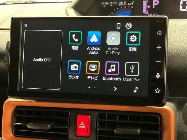 タントファンクロスディスプレイオーディオ　後方カメラ　Ｂｌｕｅｔｏｏｔｈ接続　ＵＳＢ入力端子　ＨＤＭＩ入力端子　シートヒーター　左右電動スライドドア　ＬＥＤヘッドライト　オートハイビーム　クリアランスソナー（高知県）の中古車