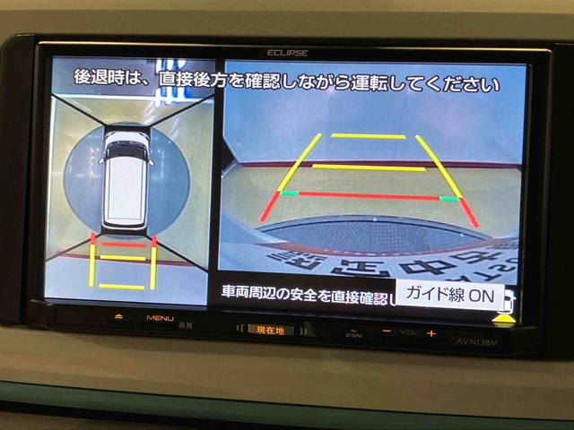 ムーヴキャンバスＸメイクアップリミテッド　ＳＡIII７インチナビ　全方位カメラ　キーフリー　電動スライドドア　オートライト　オートハイビーム　衝突被害軽減システム（高知県）の中古車
