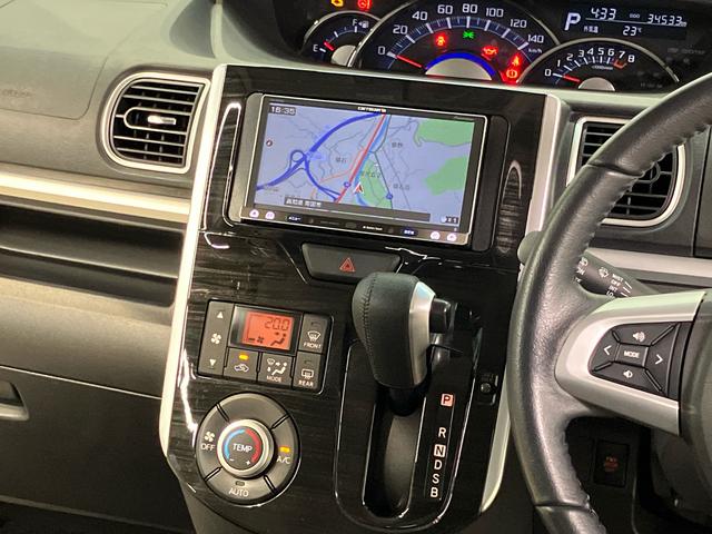 タントカスタムＲＳ　トップエディションＳＡ７インチナビ　後方カメラ　ＥＴＣ　Ｂｌｕｅｔｏｏｔｈ接続　キーフリー　衝突被害軽減システム　左右電動スライドドア　ＬＥＤヘッドライト　オートライト（高知県）の中古車