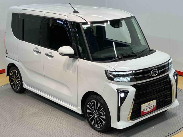 タントカスタムＲＳディスプレイオーディオ　ＵＳＢ入力端子　ＨＤＭＩ入力端子　Ｂｌｕｅｔｏｏｔｈ接続　バックカメラ　ＥＴＣ車載器　前席シートヒーター　オートライト　オートハイビーム　衝突被害軽減システム　電動スライドドア（高知県）の中古車