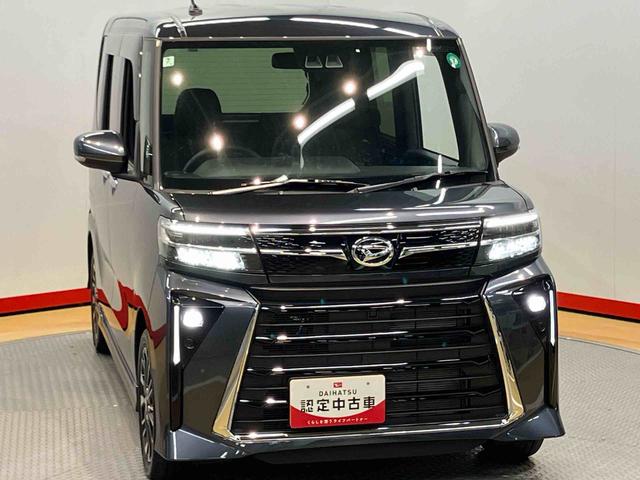 タントカスタムＲＳ後方カメラ　シートヒーター　キーフリー左右電動スライドドア　ＬＥＤヘッドライト　オートハイビーム　オートライト　クリアランスソナー（高知県）の中古車