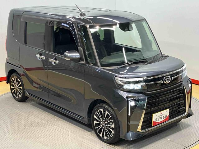 タントカスタムＲＳ後方カメラ　シートヒーター　キーフリー左右電動スライドドア　ＬＥＤヘッドライト　オートハイビーム　オートライト　クリアランスソナー（高知県）の中古車