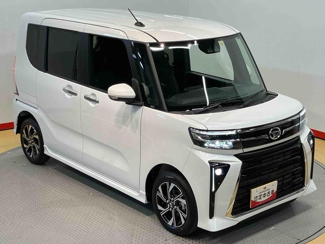 タントカスタムＸバックカメラ　前席シートヒーター　衝突被害軽減システム　電動スライドドア　クリアランスソナー　ＬＥＤヘッドライト　オートライト　オートハイビーム　キーフリー（高知県）の中古車