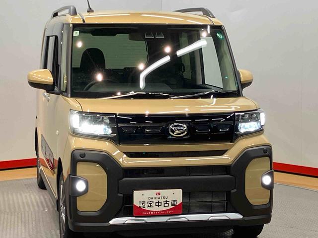 タントファンクロス後方カメラ　キーフリー　シートヒーター　電動スライドドア　ＬＥＤヘッドライト　オートライト　オートハイビーム　衝突被害軽減システム　クリアランスソナー（高知県）の中古車