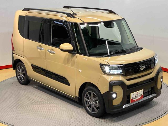 タントファンクロス後方カメラ　キーフリー　シートヒーター　電動スライドドア　ＬＥＤヘッドライト　オートライト　オートハイビーム　衝突被害軽減システム　クリアランスソナー（高知県）の中古車