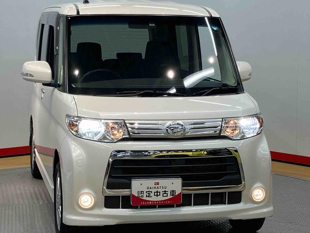 タントカスタムＲＳ７インチナビ　Ｂｌｕｅｔｏｏｔｈ接続　ＥＴＣ車載器　キーフリー　電動スライドドア（高知県）の中古車