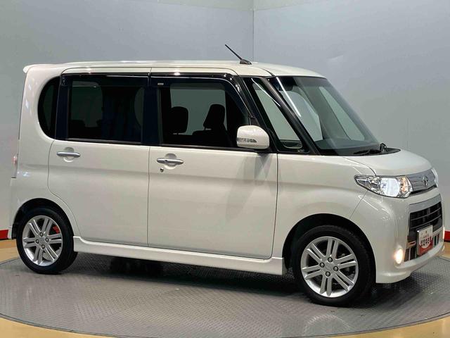 タントカスタムＲＳ７インチナビ　Ｂｌｕｅｔｏｏｔｈ接続　ＥＴＣ車載器　キーフリー　電動スライドドア（高知県）の中古車