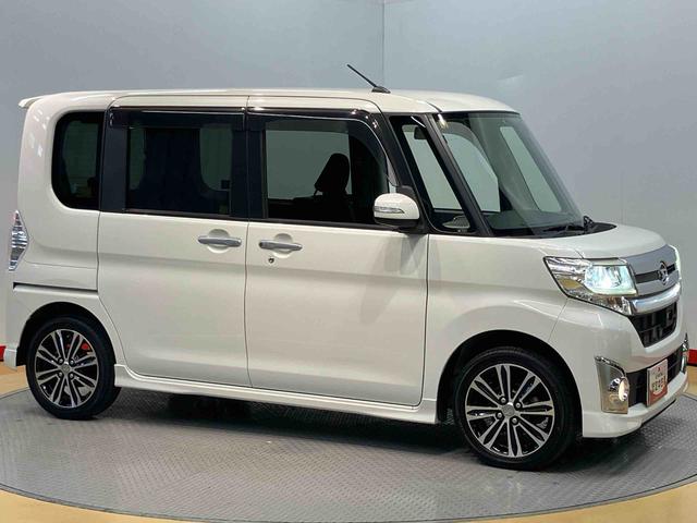 タントカスタムＲＳ　ＳＡ７インチナビ　ＵＳＢ入力端子　Ｂｌｕｅｔｏｏｔｈ接続　バックカメラ　ＥＴＣ車載器　電動スライドドア　オートライト　ＬＥＤヘッドライト（高知県）の中古車