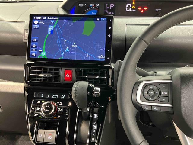 タントカスタムＲＳ１０インチナビ　ドラレコ　後方カメラ　Ｂｌｕｅｔｏｏｔｈ接続　キーフリー　シートヒーター　電動スライドドア　ＬＥＤヘッドライト　オートライト　オートハイビーム　衝突被害軽減システム　クリアランスソナー（高知県）の中古車