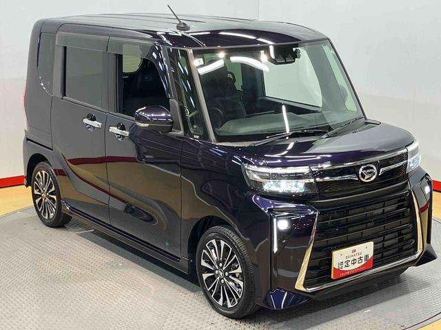 タントカスタムＲＳ１０インチナビ　ドラレコ　後方カメラ　Ｂｌｕｅｔｏｏｔｈ接続　キーフリー　シートヒーター　電動スライドドア　ＬＥＤヘッドライト　オートライト　オートハイビーム　衝突被害軽減システム　クリアランスソナー（高知県）の中古車