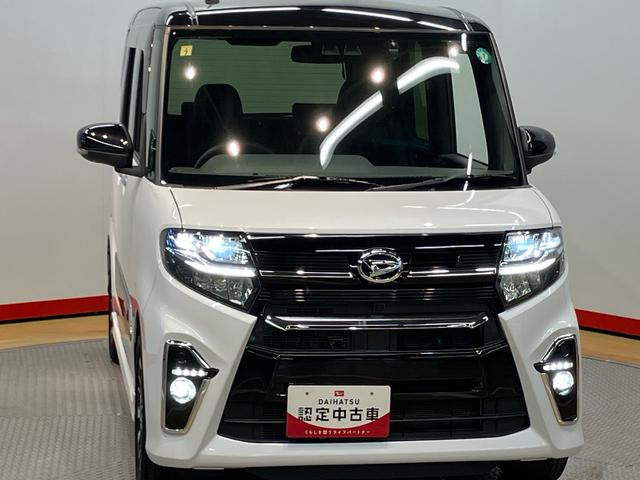 タントカスタムＲＳセレクション７インチナビ　ＵＳＢ入力端子　Ｂｌｕｅｔｏｏｔｈ接続　バックカメラ　ドラレコ　ＥＴＣ車載器　ＬＥＤヘッドライト　オートライト　オートハイビーム　クリアランスソナー　前席シートヒーター　電動スライドドア（高知県）の中古車