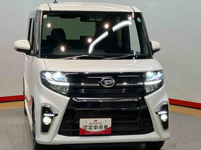 タントカスタムＸバックカメラ　ＬＥＤヘッドライト　オートライト　オートハイビーム　キーフリー　電動スライドドア　前席シートヒーター　衝突被害軽減システム（高知県）の中古車