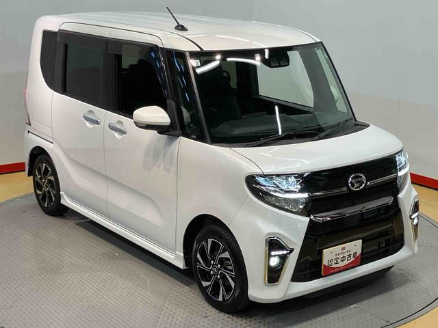 タントカスタムＸバックカメラ　ＬＥＤヘッドライト　オートライト　オートハイビーム　キーフリー　電動スライドドア　前席シートヒーター　衝突被害軽減システム（高知県）の中古車