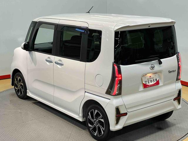 タントカスタムＸバックカメラ　ＬＥＤヘッドライト　オートライト　オートハイビーム　キーフリー　電動スライドドア　前席シートヒーター　衝突被害軽減システム（高知県）の中古車