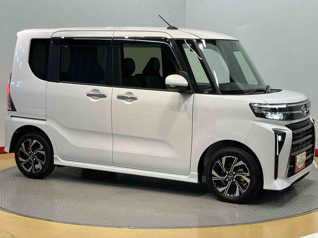 タントカスタムＸ　ｅｃｏＩＤＬＥ非装着車後方カメラ　シートヒーター　キーフリー　衝突被害軽減システム　左右電動スライドドア　ＬＥＤヘッドライト　オートハイビーム　オートライト　クリアランスソナー（高知県）の中古車