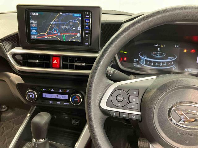 ロッキーＸ７インチナビ　ＵＳＢ入力端子　Ｂｌｕｅｔｏｏｔｈ接続　ドラレコ　全周囲カメラ　ＥＴＣ車載器　ＬＥＤヘッドライト　オートライト　オートハイビーム　クリアランスソナー　キーフリー　衝突被害軽減システム（高知県）の中古車