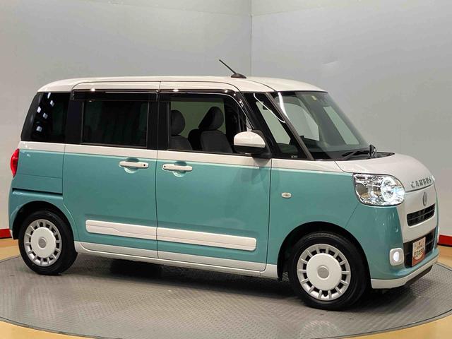 ムーヴキャンバスストライプスＧターボディスプレイオーディオ　前席シートヒーター　全方位カメラ　ＵＳＢ入力端子　Ｂｌｕｅｔｏｏｔｈ接続　ＨＤＭＩ入力端子　キーフリー　駐車支援システム　衝突被害軽減システム　左右電動スライドドア（高知県）の中古車