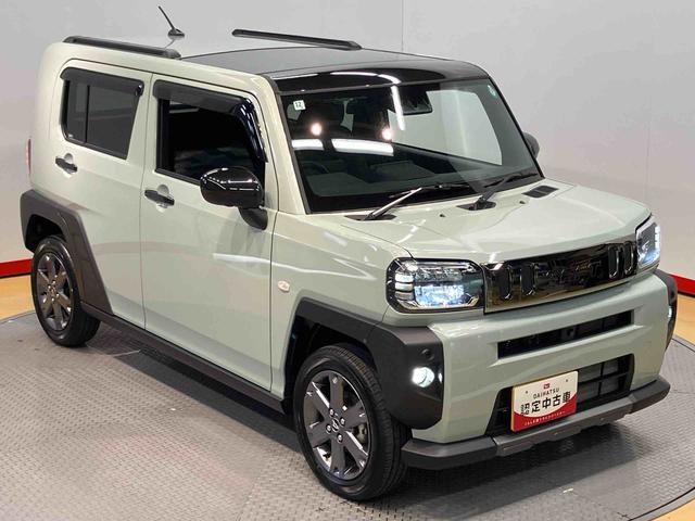 タフトGターボ ダーククロムベンチャー前席シートヒーター 全方位カメラ USB入力端子 キーフリー 衝突被害軽減システム クリアランスソナー LEDヘッドライト オートライト オートハイビーム(高知県)の中古車