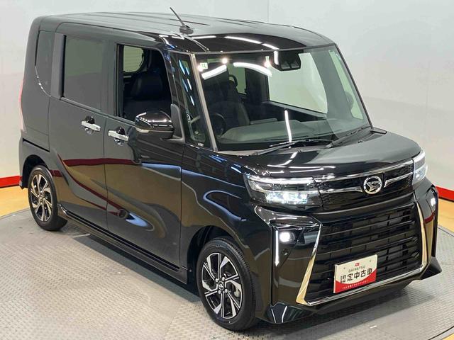 タントカスタムＸ後方カメラ　キーフリー　前席シートヒーター　衝突被害軽減システム　左右電動スライドドア　クリアランスソナー　ＬＥＤヘッドライト　オートライト　オートハイビーム（高知県）の中古車