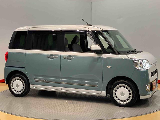 ムーヴキャンバスストライプスＧ後方カメラ　キーフリー　前席シートヒーター　衝突被害軽減システム　左右電動スライドドア　クリアランスソナー　ＬＥＤヘッドライト　オートライト　オートハイビーム（高知県）の中古車
